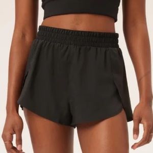 Girlfriend Collective Black Trail Short